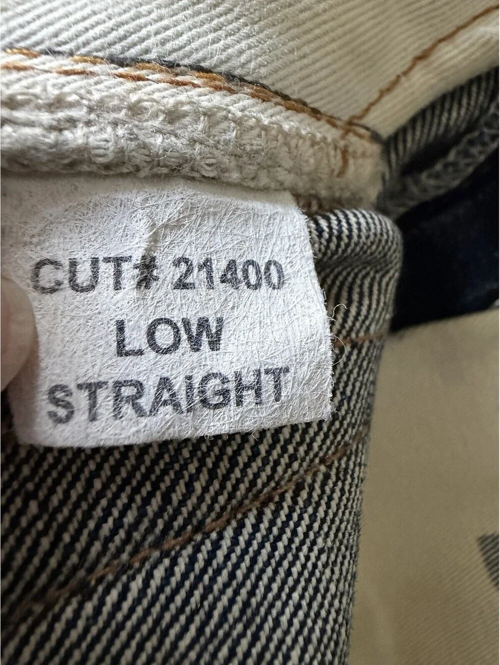 RRL Selvedge Denim Jeans 32x34 Straight Leg Men's Japan Selvedge Made in USA